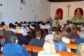 Misa y procesión de la Virgen de la Encarnación en La Herradura-Telde (Foto Francisco Javier Santana)